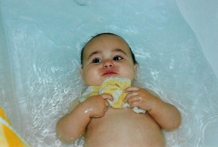 Maintenant, j'ai la grande baignoire